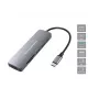 Conceptronic DONN11G 6-in-1 USB 3.2 Gen 1 dokkimisjaam, HDMI, 100W USB PD, USB 3.0, USB 2.0, SD, TF/MicroSD