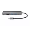 Conceptronic DONN11G 6-in-1 USB 3.2 Gen 1 dokkimisjaam, HDMI, 100W USB PD, USB 3.0, USB 2.0, SD, TF/MicroSD