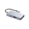Conceptronic DONN20G 10-in-1 USB 3.2 Gen 1 dokkimisjaam, HDMI, VGA, USB-A 3.0 x 3, SD, TF/MicroSD, Audio, GbE LAN, 100W USB PD