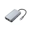 Conceptronic DONN21G sülearvuti dokk/pordireplikaator Juhtmega USB 3.2 Gen 1 (3.1 Gen 1) USB-C Hall