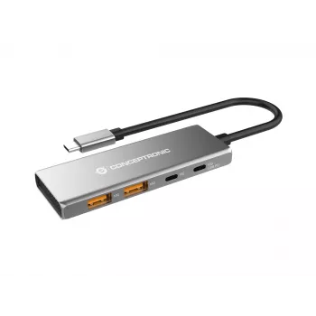 Conceptronic HUBBIES15G liidesejaotur USB 3.2 Gen 2 (3.1 Gen 2) USB-C 10000 Mbit/s Hall