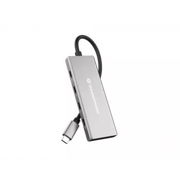 Conceptronic HUBBIES17G liidesejaotur USB 3.2 Gen 2 (3.1 Gen 2) USB-C 10000 Mbit/s hall