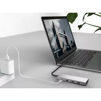 Conceptronic HUBBIES16G liidese jaotur USB 3.2 Gen 2 (3.1 Gen 2) USB-C 10000 Mbit/s Hall