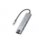 Conceptronic DONN29G 6-in-1 USB 3.2 Gen 2 dokkimisjaam, 4K60Hz HDMI, USB-A 10Gbps x 2, USB-C 10Gbps, GbE LAN, 140W USB PD 3.1