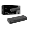 Conceptronic DONN30B 13-in-1 Thunderbolt 4 dokkimisjaam, juhtmega, Thunderbolt 4, 96 W, 3,5 mm, 10,100,1000,2000,2500 Mbit/s, IEEE 802.3bz