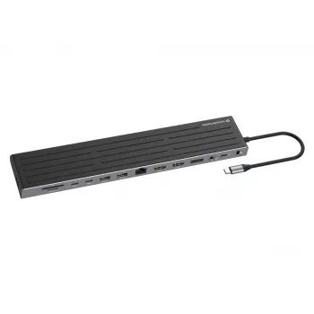 Dokkjaam Conceptronic DONN32B 14-in-1 USB 3.2 Gen 1 HDMI DP