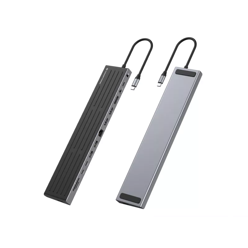 Dokkjaam Conceptronic DONN32B 14-in-1 USB 3.2 Gen 1 HDMI DP