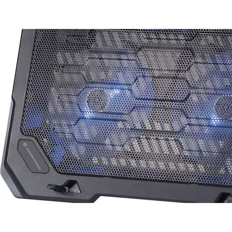Conceptronic THANA sülearvuti jahutusalus, sobib kuni 15,6-tollisele, 2 ventilaatorit