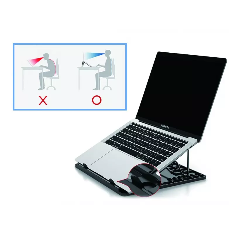 Conceptronic THANA ERGO S, sülearvuti jahutusalus Sülearvuti alus Hall 39,6 cm (15,6 tolli)