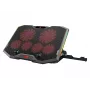 Conceptronic THYIA ERGO 6 ventilaatoriga mänguri sülearvuti jahutusalus, 43.2 cm (17 tolli), 6 tk, nupud, hall, sinine, roheline, punane, Hiina