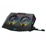 Conceptronic THYIA ERGO 2-Fan Gaming sülearvuti jahutusalus, 43,2 cm (17 tolli), 2 tk, nupud, must, sinine, roheline, punane, Hiina
