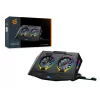 Conceptronic THYIA ERGO 2-Fan Gaming sülearvuti jahutusalus, 43,2 cm (17 tolli), 2 tk, nupud, must, sinine, roheline, punane, Hiina