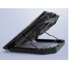 Conceptronic THYIA ERGO 2-Fan Gaming sülearvuti jahutusalus, 43,2 cm (17 tolli), 2 tk, nupud, must, sinine, roheline, punane, Hiina