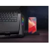 Conceptronic THYIA ERGO 2-Fan Gaming sülearvuti jahutusalus, 43,2 cm (17 tolli), 2 tk, nupud, must, sinine, roheline, punane, Hiina