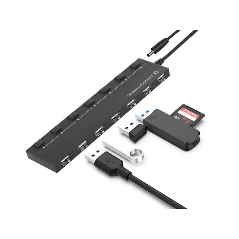 Conceptronic HUBBIES 7-pordiline USB 2.0 jaotur