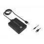 Conceptronic HUBBIES 4-pordiline USB 3.0/2.0 jaotur, 90 cm kaabel, USB 3.2 Gen 1 (3.1 Gen 1) Type-A, must, USB 2.0, USB 3.2 Gen 1 (3.1 Gen 1) Type-A, Hiina, 87 mm, 55 mm