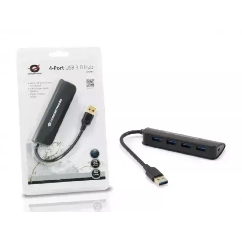 USB-jaotur Conceptronic 4-pordiline C4PUSB3
