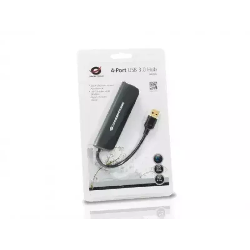 USB-jaotur Conceptronic 4-pordiline C4PUSB3