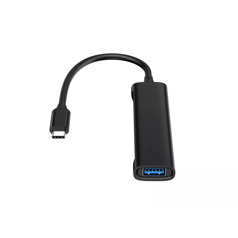 Conceptronic HUBBIES 4-pordiline USB 3.0 jaotur, 2 USB-C ja 2 USB-A porti, alumiiniumkorpus, USB-C pistik