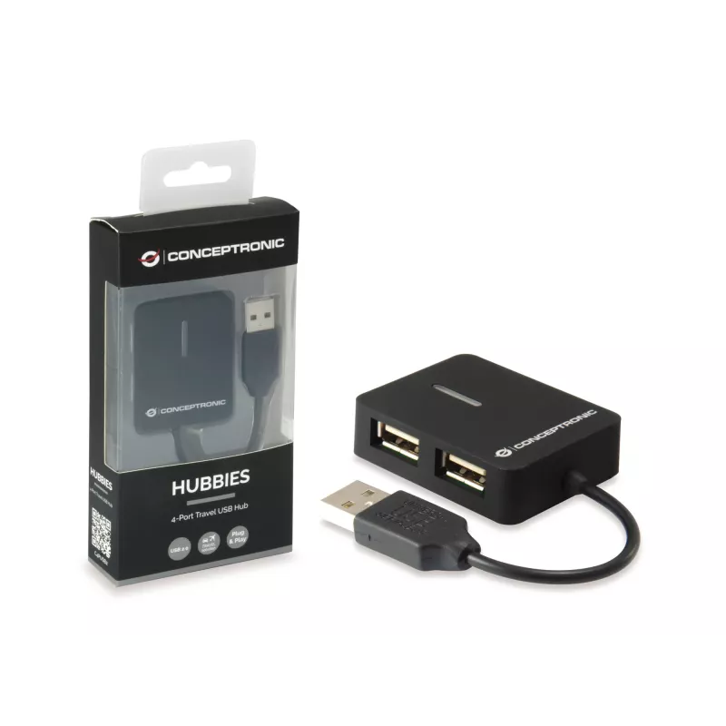 Conceptronic Travel 4-pordiline USB-jaotur