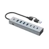 Conceptronic HUBBIES20G 7-pordiline USB 3.0 jaotur, 5 Gbit/s, USB-C x 3, USB-A x 4