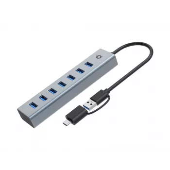 Conceptronic HUBBIES21G 7-pordiline USB 3.0 jaotur, 5 Gbps, USB-A x 7
