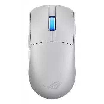 Mängurihiir ASUS ROG Harpe II Ace, paremakäeline, optiline 42 000 DPI, RF-juhtmevaba + Bluetooth + USB tüüp-A, 5 nuppu, valge