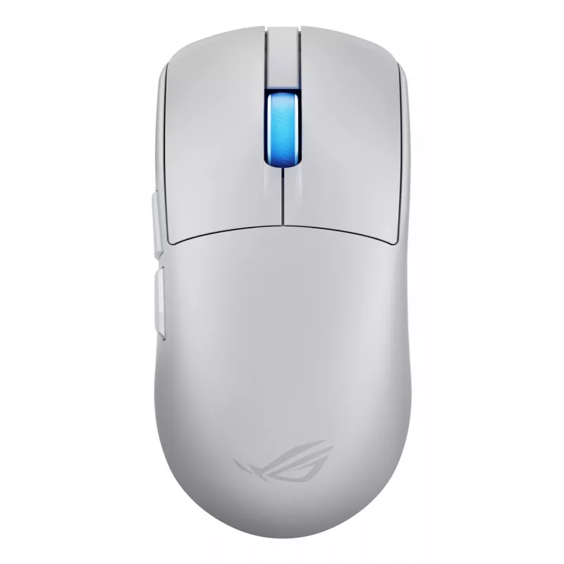 Mängurihiir ASUS ROG Harpe II Ace, paremakäeline, optiline 42 000 DPI, RF-juhtmevaba + Bluetooth + USB tüüp-A, 5 nuppu, valge