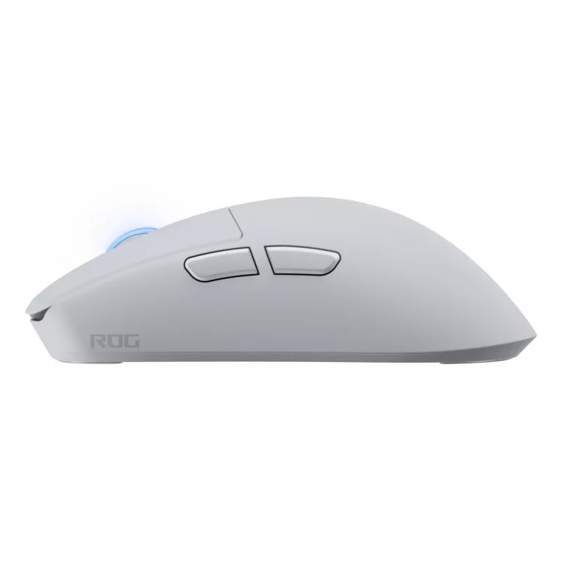 Mängurihiir ASUS ROG Harpe II Ace, paremakäeline, optiline 42 000 DPI, RF-juhtmevaba + Bluetooth + USB tüüp-A, 5 nuppu, valge