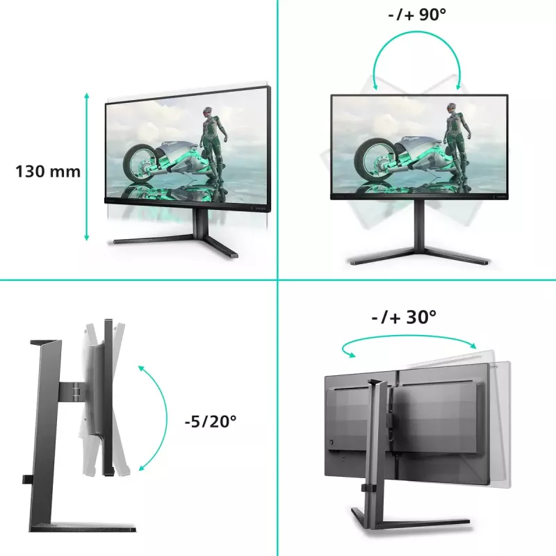 Philips Evnia 3000 25M2N3200U/00 arvutimonitor 62,2 cm (24,5 tolli) 1920 x 1080 pikslit Full HD LCD Hall