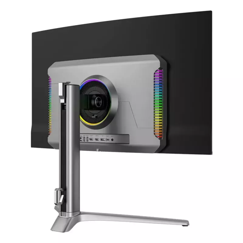 LC-Power LC-M32UCO 31,5-tolline QD-OLED 4K Ultra HD kumer monitor, 3840×2160, 0,03 ms, 450 cd/m², USB-hub, kõlarid, VESA, kõrguse reguleerimine