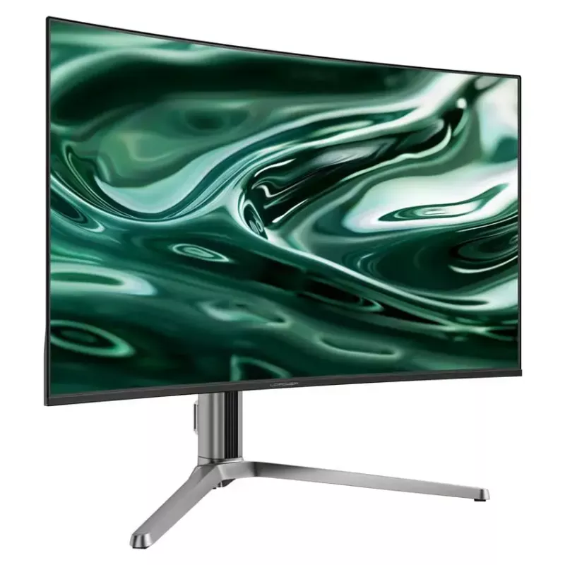 LC-Power LC-M32UCO 31,5-tolline QD-OLED 4K Ultra HD kumer monitor, 3840×2160, 0,03 ms, 450 cd/m², USB-hub, kõlarid, VESA, kõrguse reguleerimine