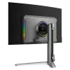 LC-Power LC-M32UCO 31,5-tolline QD-OLED 4K Ultra HD kumer monitor, 3840×2160, 0,03 ms, 450 cd/m², USB-hub, kõlarid, VESA, kõrguse reguleerimine
