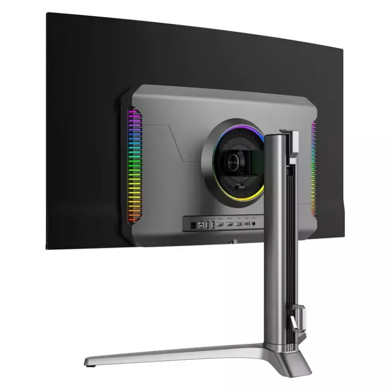 LC-Power LC-M32UCO 31,5-tolline QD-OLED 4K Ultra HD kumer monitor, 3840×2160, 0,03 ms, 450 cd/m², USB-hub, kõlarid, VESA, kõrguse reguleerimine