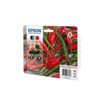Epson 503XL tindikassett 4 tk Originaalne suure (XL) mahutavusega must, tsüaan, magenta, kollane