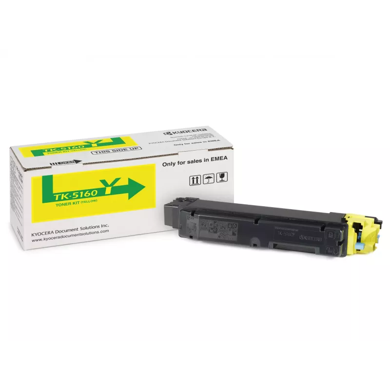 Toonerkassett Kyocera TK-5160Y 3000 lehekülge Kollane