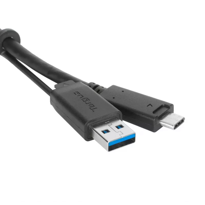 Targus ACC1133GLX USB-kaabel USB 3.2 Gen 1 (3.1 Gen 1) 1 m USB C Must