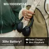 Sony WH-1000XM5SA kõrvaklapid juhtmega ja juhtmevaba ühendusega, peapael, muusika, USB Type-C, Bluetooth, must