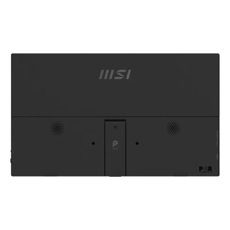 Kaasaskantav monitor MSI PRO MP165DE E6 15,6 tolli Full HD IPS 1920×1080 USB-C HDMI VESA Must