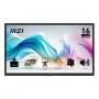 Kaasaskantav monitor MSI PRO MP165DE E6 15,6 tolli Full HD IPS 1920×1080 USB-C HDMI VESA Must