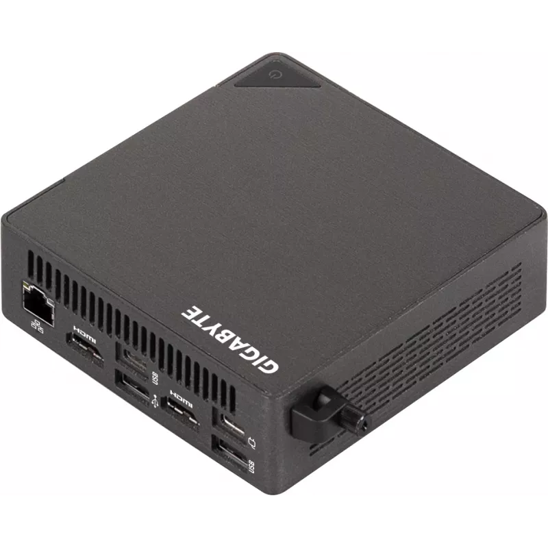 GIGABYTE BRIX Core Ultra 7 255H 2xDDR5 SO-DIMM 2HDMI 2USBC 0.46L arvuti