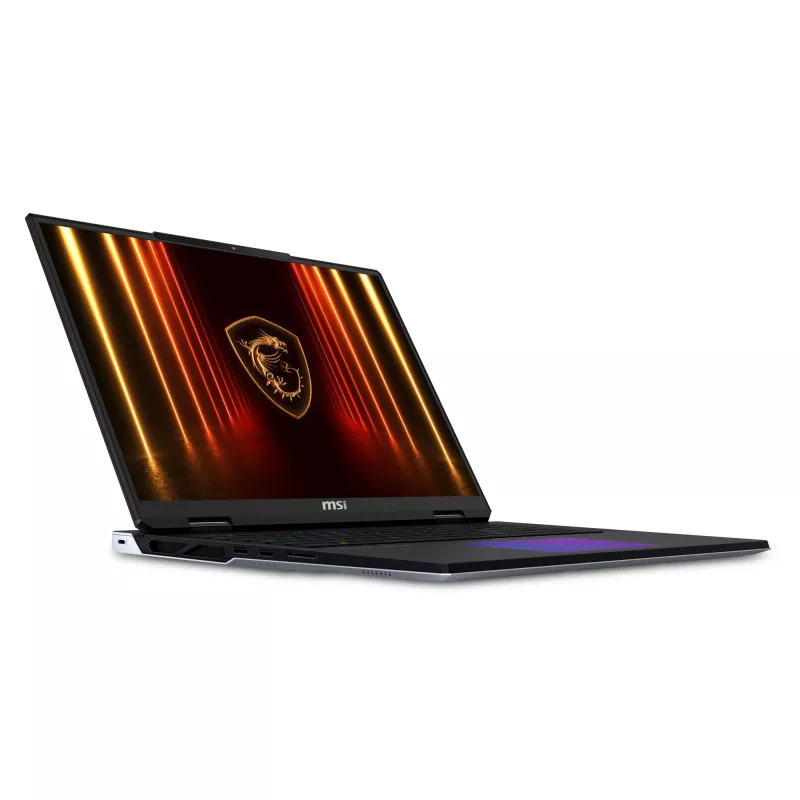 MSI Titan 18 HX AI A2XWJG-070 mängusülearvuti, Intel Core Ultra 9 285HX, 18-tolline UHD+, 96GB DDR5, 6TB SSD, NVIDIA GeForce RTX 5090 24GB, Windows 11 Pro