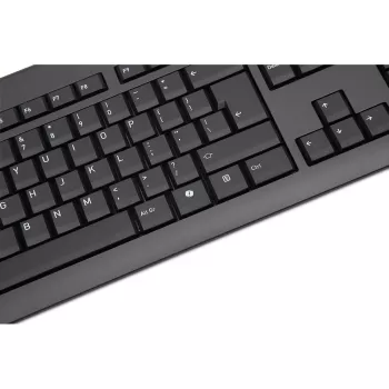 TERRA 1500 Juhtmega [US/EU] klaviatuur Universaalne USB QWERTY USA inglise Must