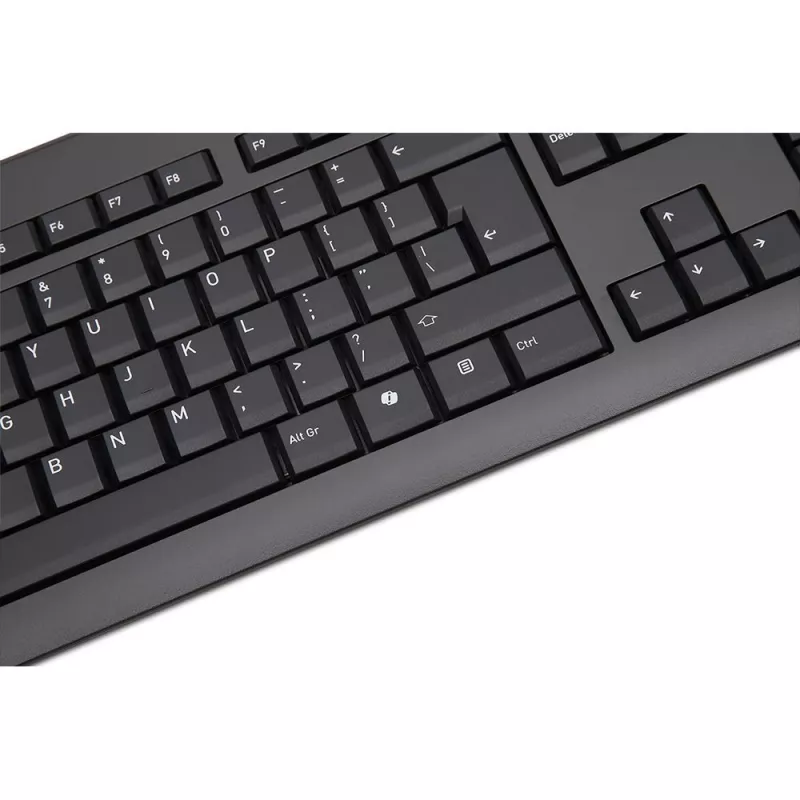 TERRA 1500 Juhtmega [US/EU] klaviatuur Universaalne USB QWERTY USA inglise Must