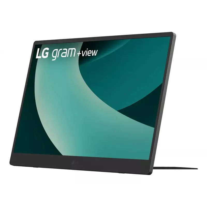 LG 17MT70 kaasaskantav monitor Must, roostevaba teras 43.2 cm (17 tolli) LED 2560 x 1600 pikslit