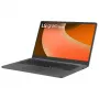 LG Gram 15U50T Intel® Core™ i5 i5-1334U Sülearvuti 39,6 cm (15,6 tolli) Full HD 16 GB DDR4-SDRAM 512 GB SSD Wi-Fi 6 (802.11ax) Windows 11 Home Hõbedane