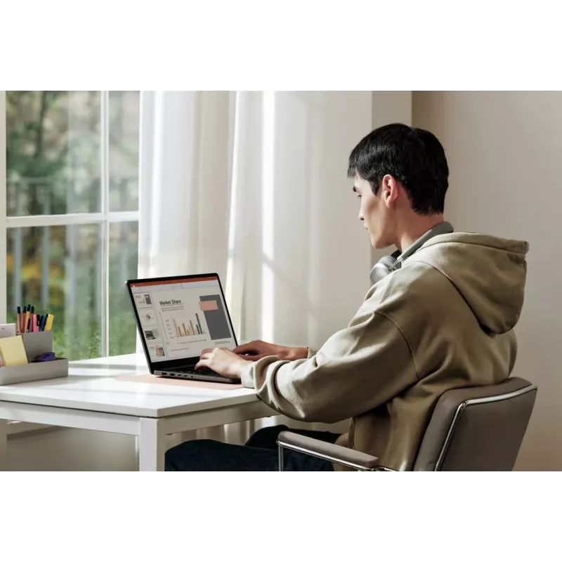 LG Gram 15U50T Intel® Core™ i5 i5-1334U Sülearvuti 39,6 cm (15,6 tolli) Full HD 16 GB DDR4-SDRAM 512 GB SSD Wi-Fi 6 (802.11ax) Windows 11 Home Hõbedane