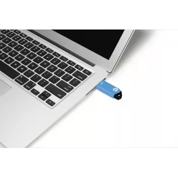 HP v150w USB-mälupulk 64 GB USB Type-A 2.0 Must, Sinine