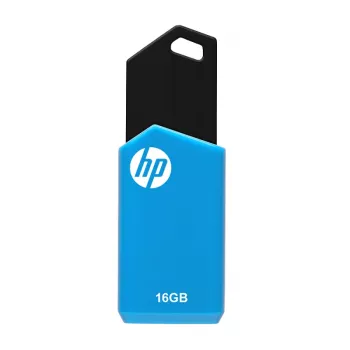 HP v150w USB-mälupulk 16 GB USB Type-A 2.0 Must, Sinine
