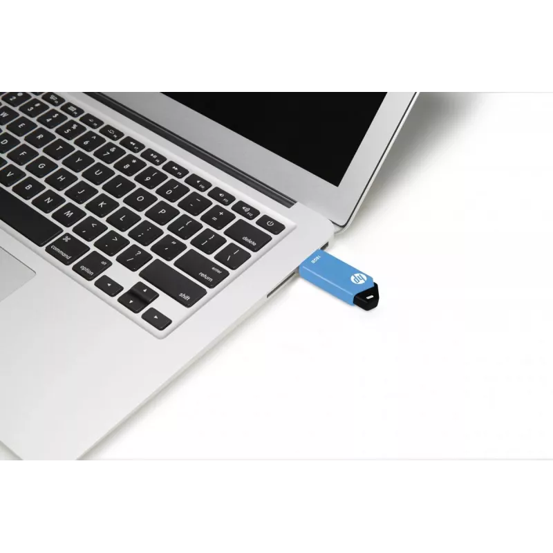 HP v150w USB-mälupulk 16 GB USB Type-A 2.0 Must, Sinine